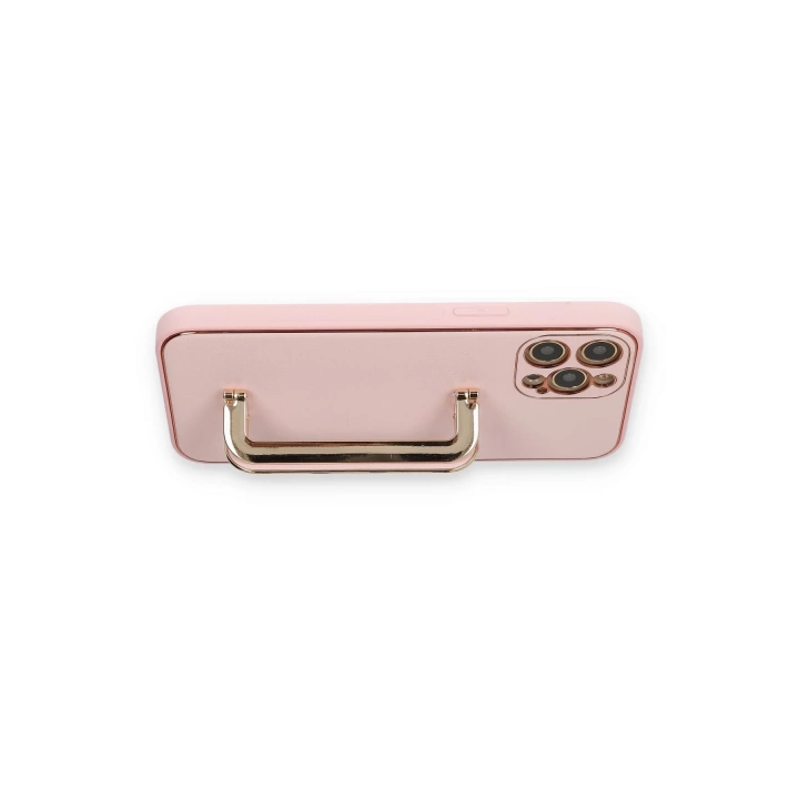 BFS  iPhone 12 Pro Max Kılıf Coco Elit Kapak - Pembe