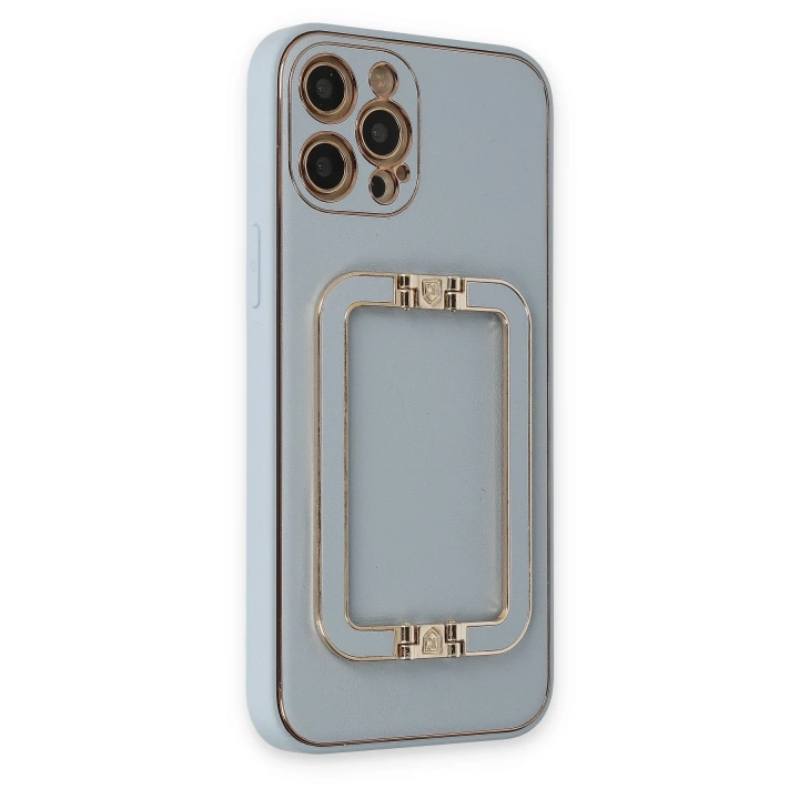 BFS  iPhone 12 Pro Max Kılıf Coco Elit Kapak - Turkuaz