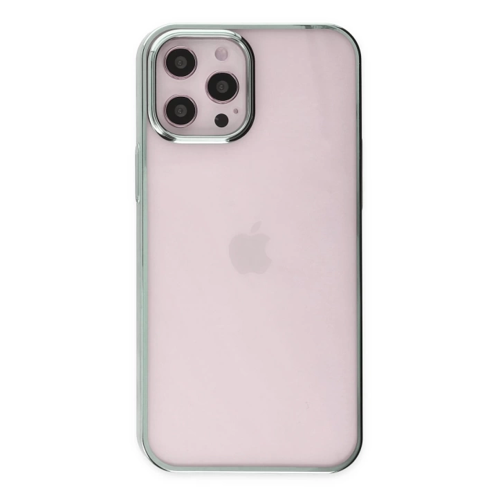 BFS  iPhone 12 Pro Max Kılıf Element Silikon - Yeşil