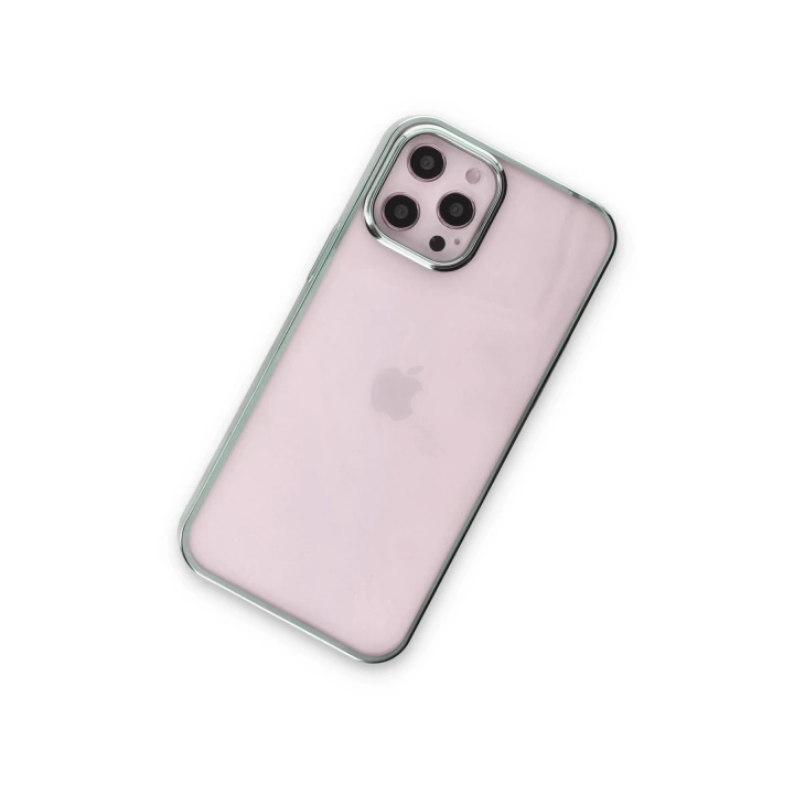 BFS  iPhone 12 Pro Max Kılıf Element Silikon - Yeşil