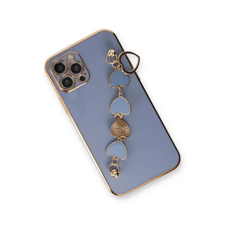 BFS  iPhone 12 Pro Max Kılıf Esila Silikon - Gri