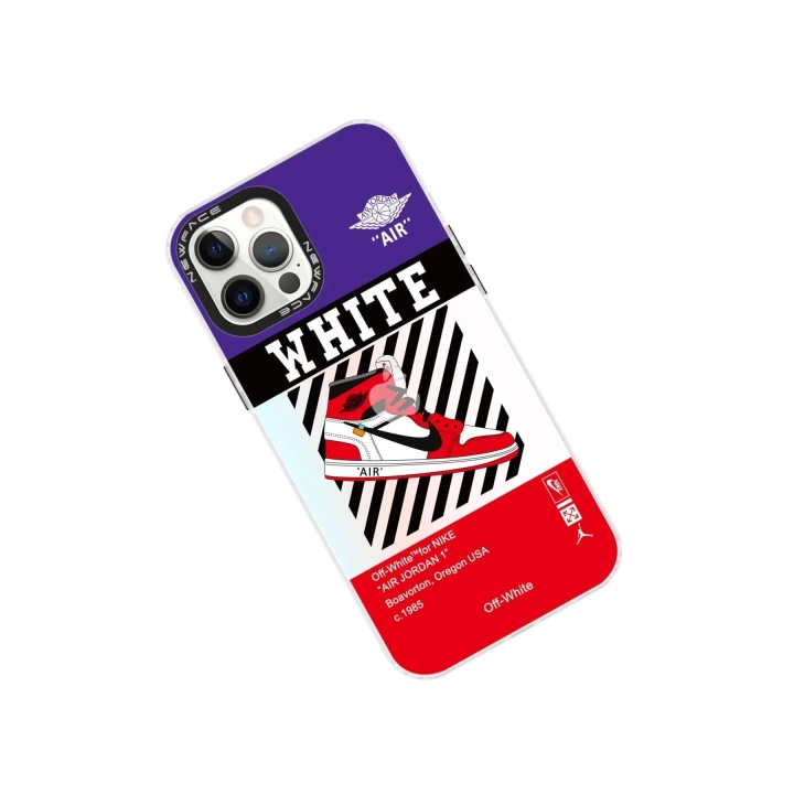 BFS  iPhone 12 Pro Max Kılıf Estoril Desenli Kapak - Estoril - 12