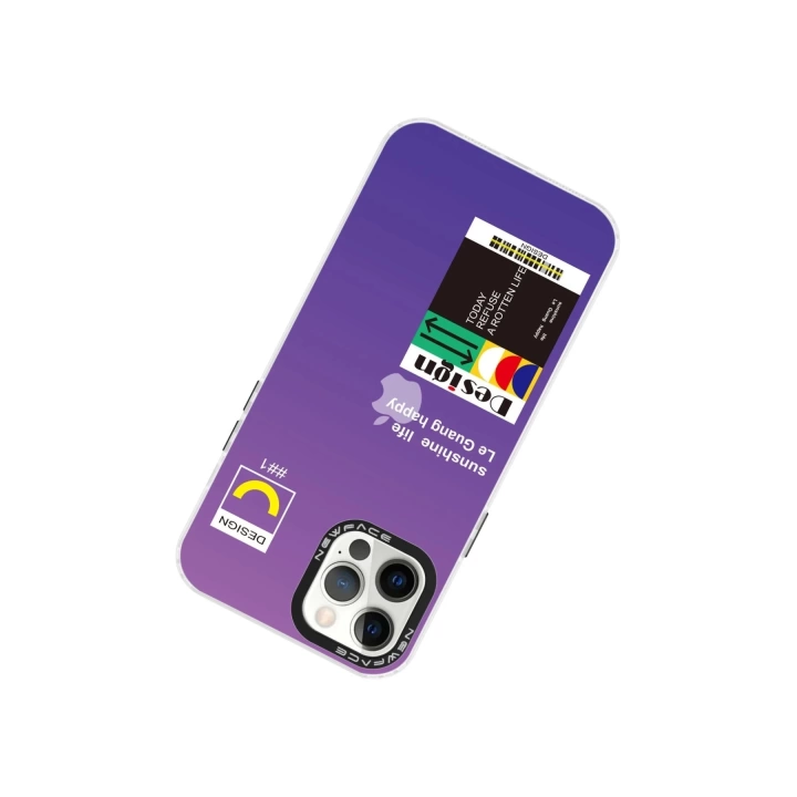 BFS  iPhone 12 Pro Max Kılıf Estoril Desenli Kapak - Estoril - 4