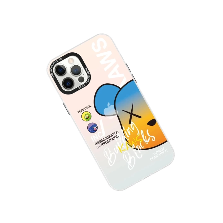 BFS iPhone 12 Pro Max Kılıf Estoril Desenli Kapak - Estoril - 6