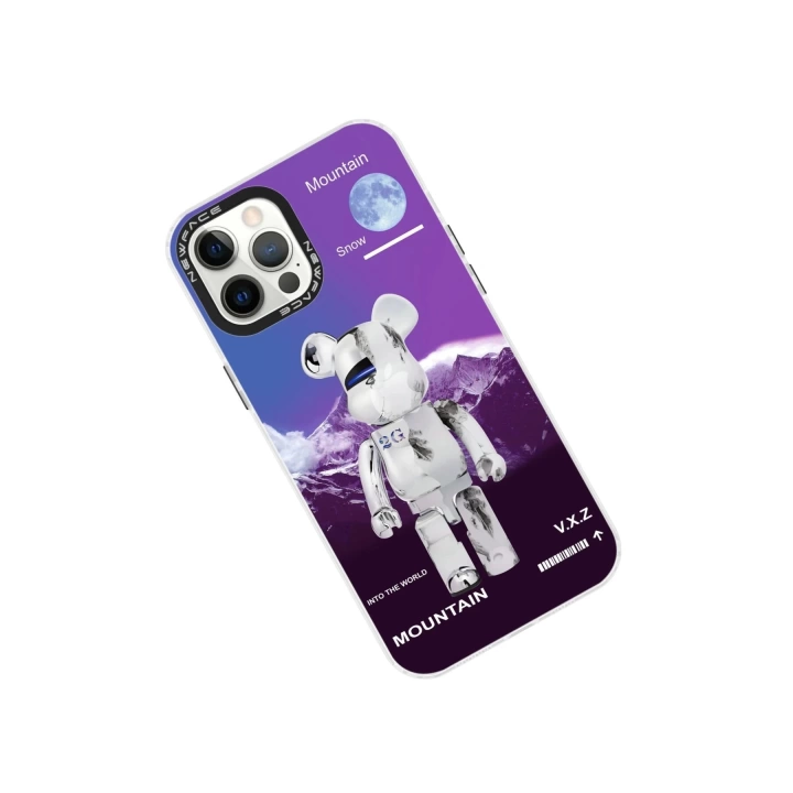 BFS  iPhone 12 Pro Max Kılıf Estoril Desenli Kapak - Estoril - 8
