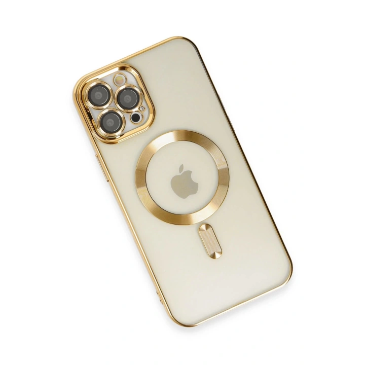 BFS  iPhone 12 Pro Max Kılıf Kross Magneticsafe Kapak - Gold