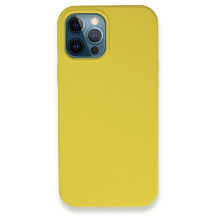 BFS  iPhone 12 Pro Max Kılıf Lansman Legant Silikon - Bordo