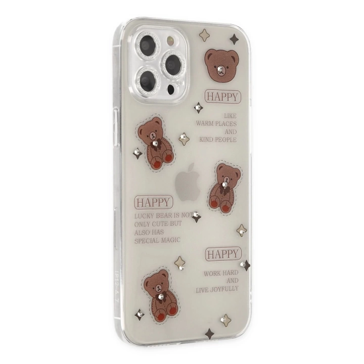 BFS  iPhone 12 Pro Max Kılıf Lucky Silikon - Lucky 1