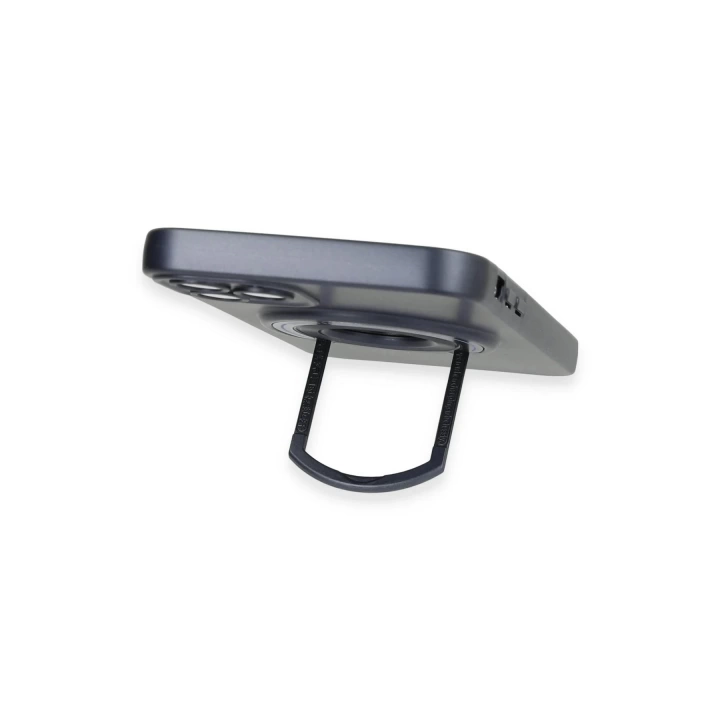 BFS  iPhone 12 Pro Max Kılıf Lukka Magneticsafe Kapak - Lacivert