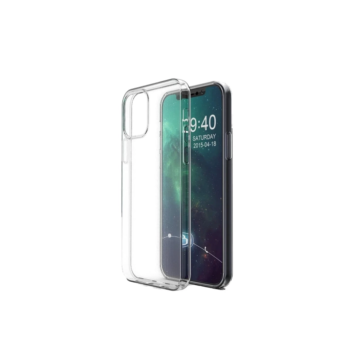 BFS  iPhone 12 Pro Max Kılıf Lüx Şeffaf Silikon