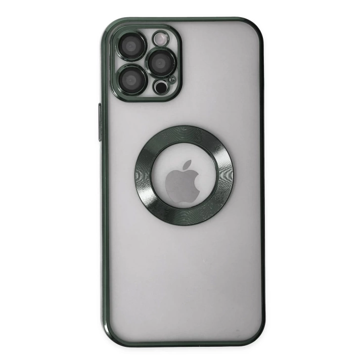 BFS  iPhone 12 Pro Max Kılıf Slot Silikon - Köknar Yeşili