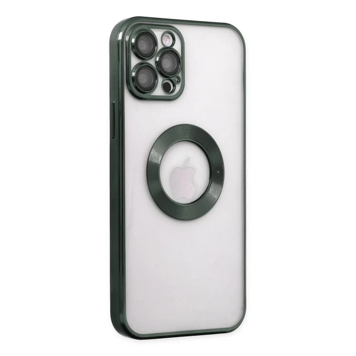 BFS  iPhone 12 Pro Max Kılıf Slot Silikon - Köknar Yeşili