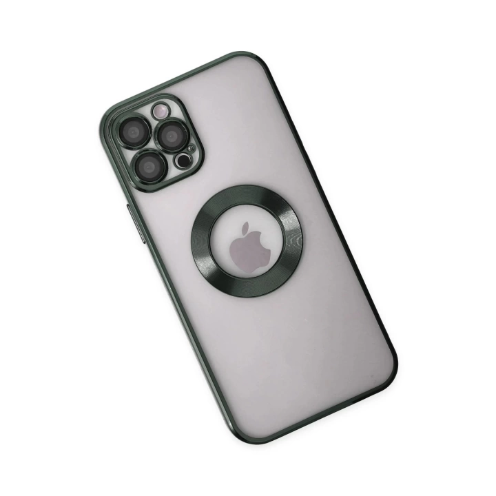 BFS  iPhone 12 Pro Max Kılıf Slot Silikon - Köknar Yeşili
