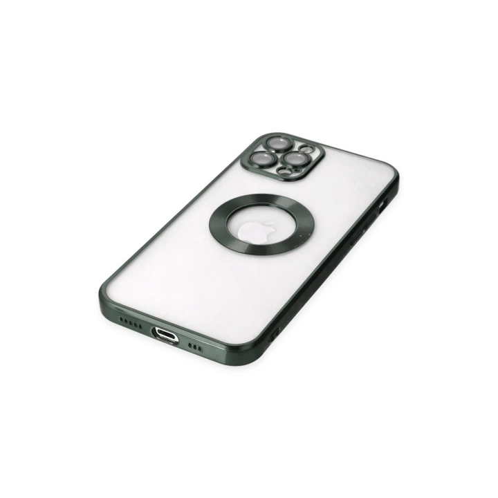 BFS  iPhone 12 Pro Max Kılıf Slot Silikon - Köknar Yeşili