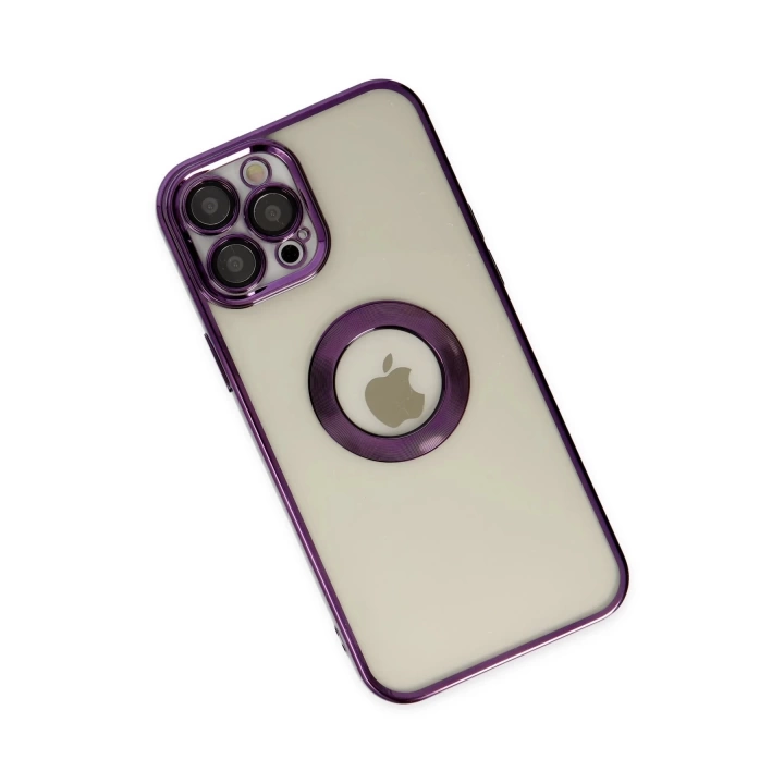 BFS  iPhone 12 Pro Max Kılıf Slot Silikon - Mor