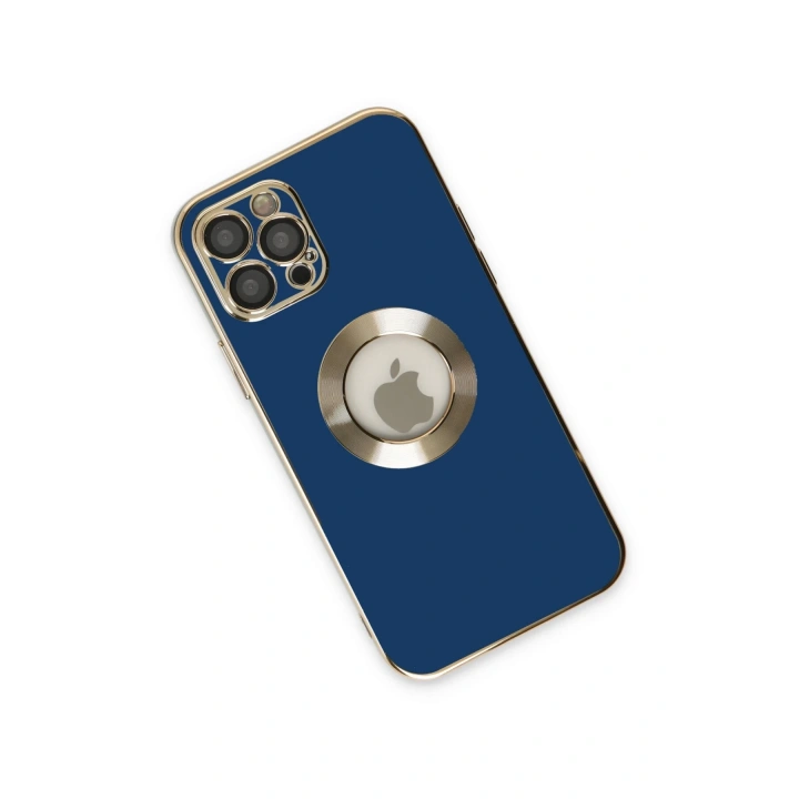 BFS  iPhone 12 Pro Max Kılıf Store Silikon - Mavi