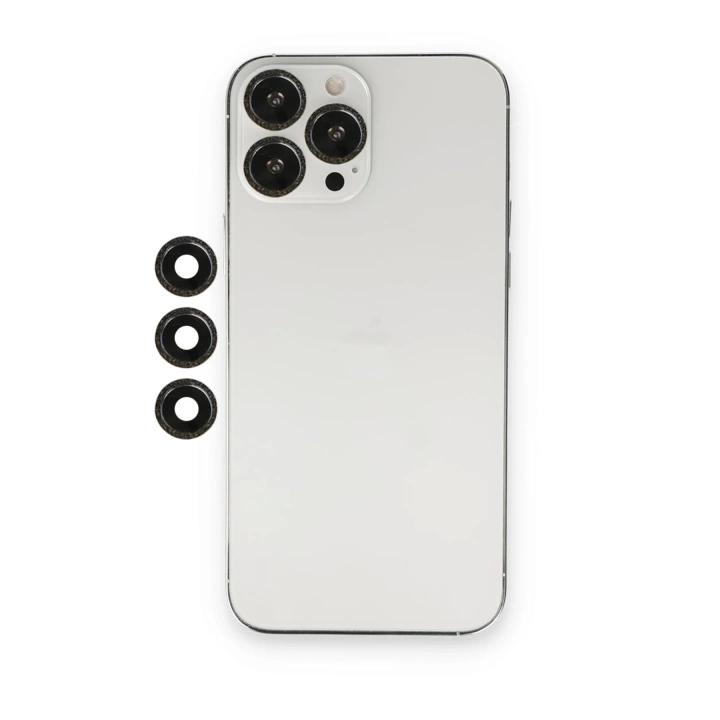 BFS  iPhone 12 Pro Max Shine Kamera Lens - Siyah