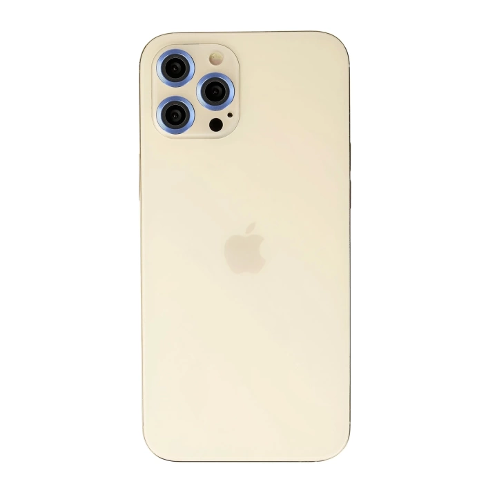 BFS  iPhone 12 Pro Metal Kamera Lens - Mavi