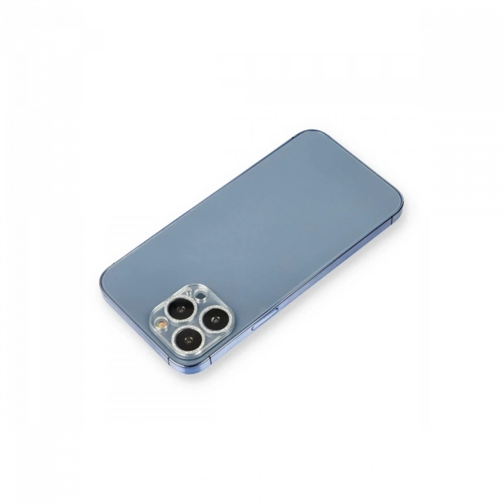BFS  iPhone 12 Pro Shine Kamera Lens Koruma Cam - Gümüş