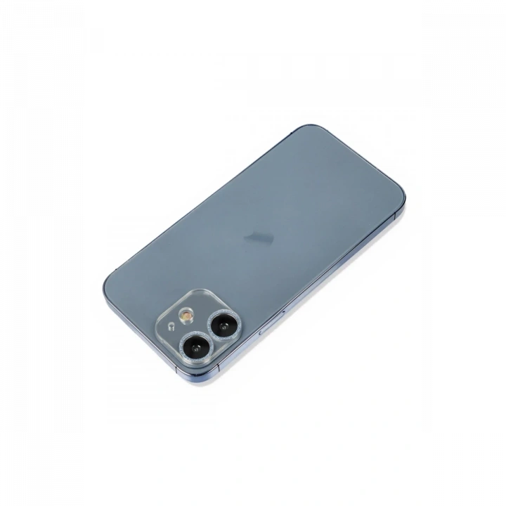 BFS  iPhone 12 Shine Kamera Lens Koruma Cam - Sierra Blue