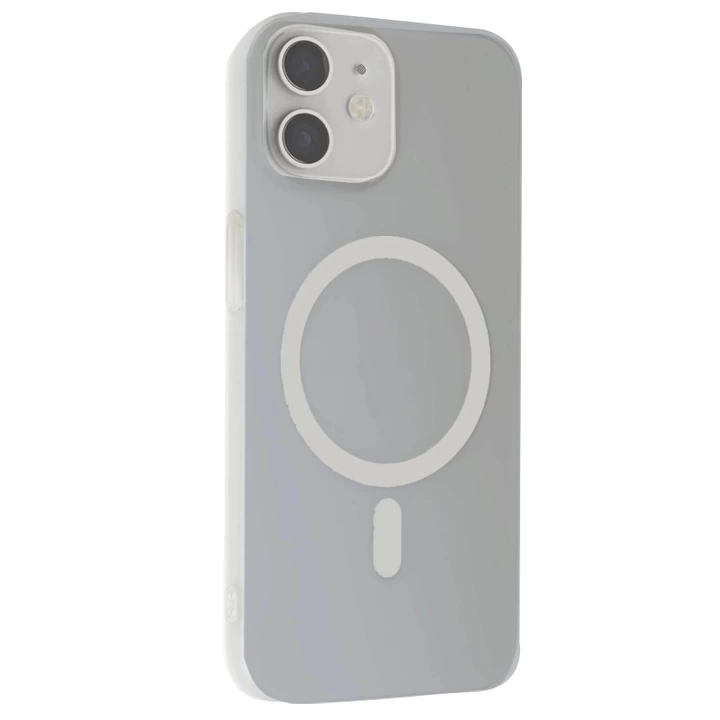 BFS  iPhone 12 Tuna PC Slim Magsafe Kapak - Şeffaf