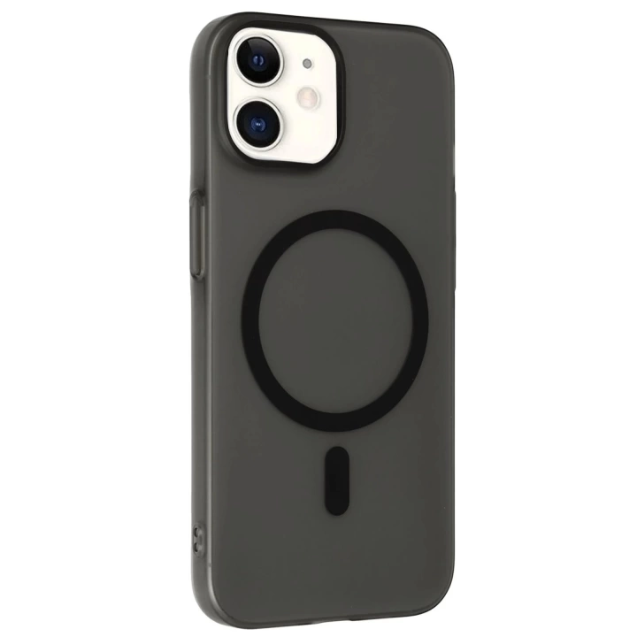 BFS  iPhone 12 Tuna PC Slim Magsafe Kapak - Siyah