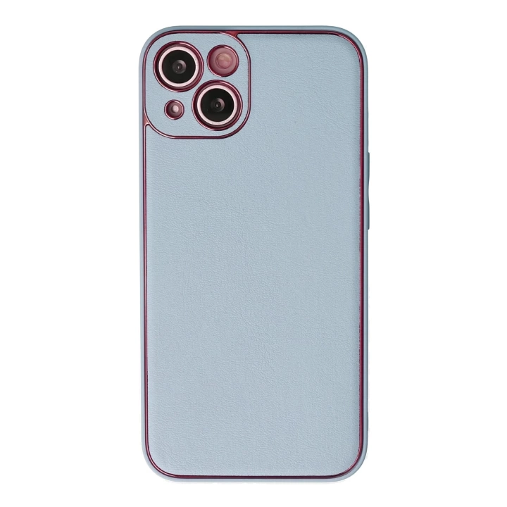 BFS iPhone 13 Kılıf Coco Deri Silikon Kapak - Turkuaz