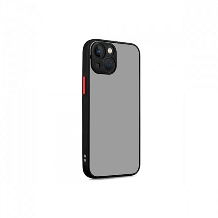 BFS  iPhone 13 Kılıf Montreal Silikon Kapak - Siyah