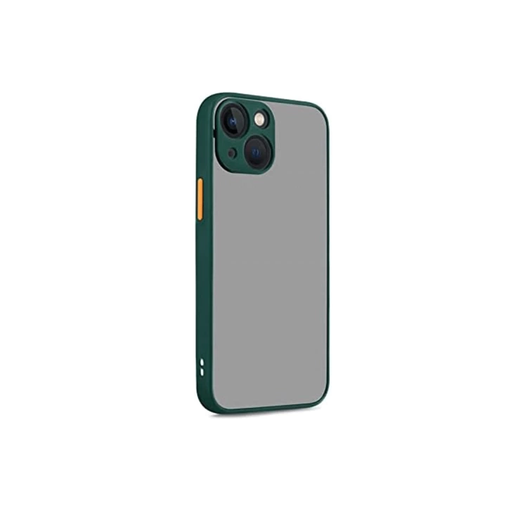 BFS  iPhone 13 Kılıf Montreal Silikon Kapak - Yeşil
