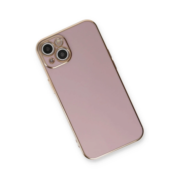 BFS  iPhone 13 Kılıf Volet Silikon - Mor