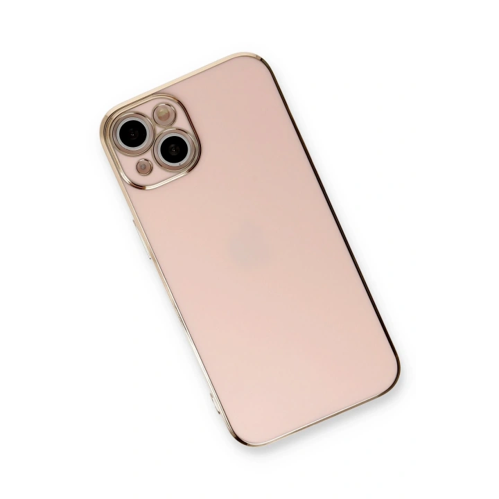 BFS  iPhone 13 Kılıf Volet Silikon - Pembe
