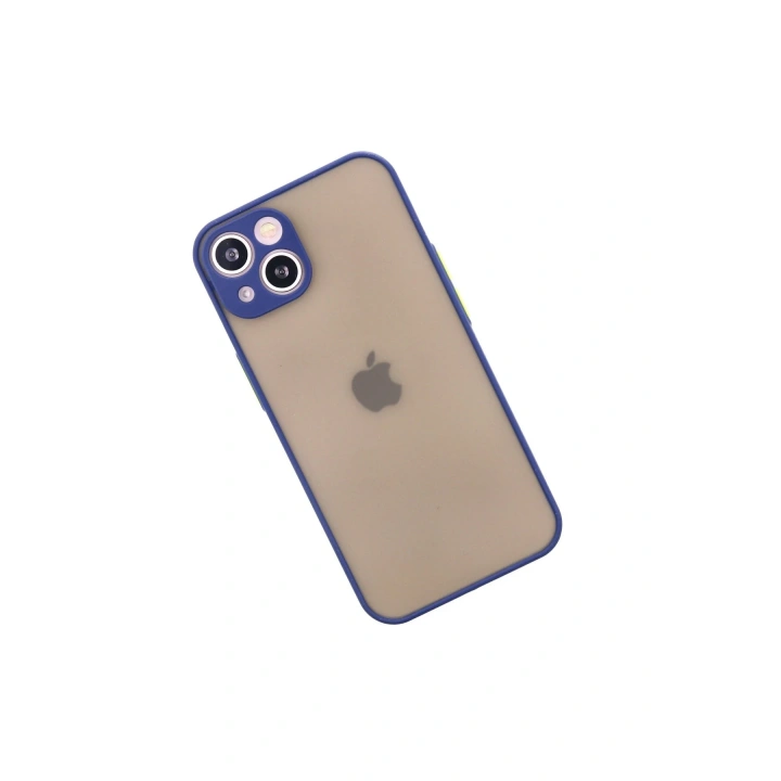 BFS  iPhone 13 Mini Kılıf Montreal Silikon Kapak - Lacivert