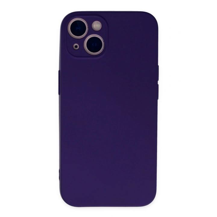 BFS  iPhone 13 Mini Kılıf Nano içi Kadife Silikon - Mor