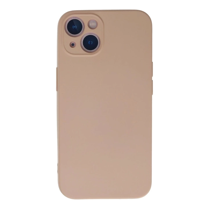 BFS  iPhone 13 Mini Kılıf Nano içi Kadife Silikon - Pudra