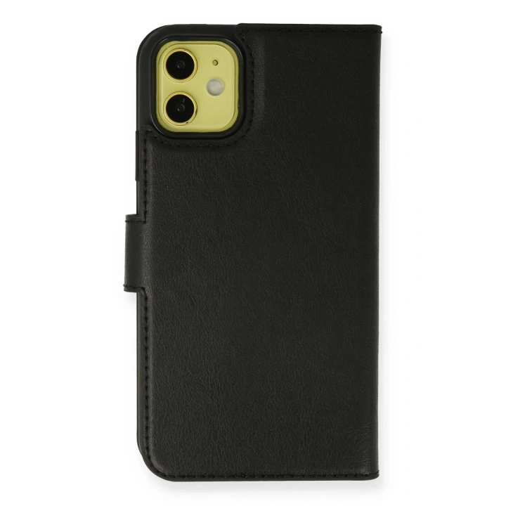 BFS iPhone 13 Mini Kılıf Trend S Plus Kapaklı Kılıf - Siyah