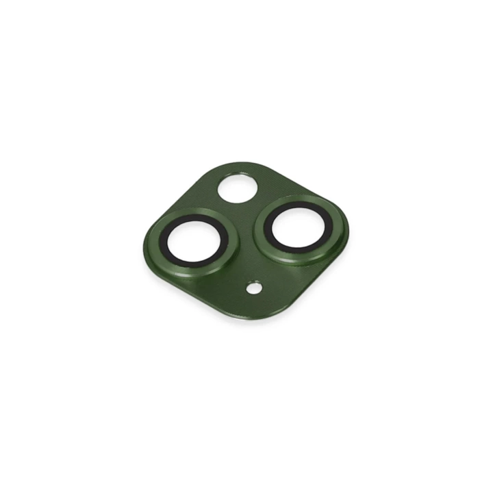 BFS  iPhone 13 Pers Alüminyum Kamera Lens - Yeşil