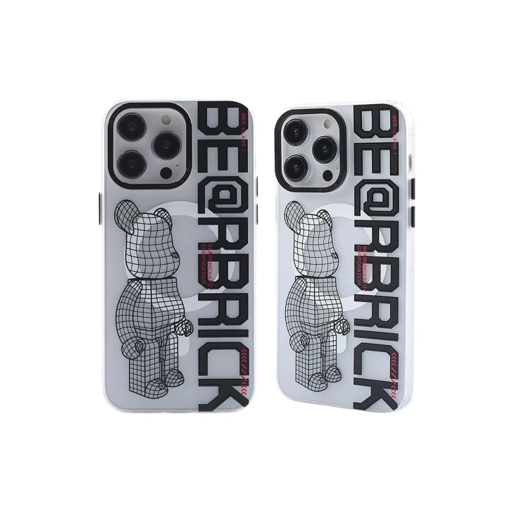 BFS iPhone 13 Pro Kılıf Apollo Magneticsafe Desenli Kapak - Apollo Şeffaf - 1