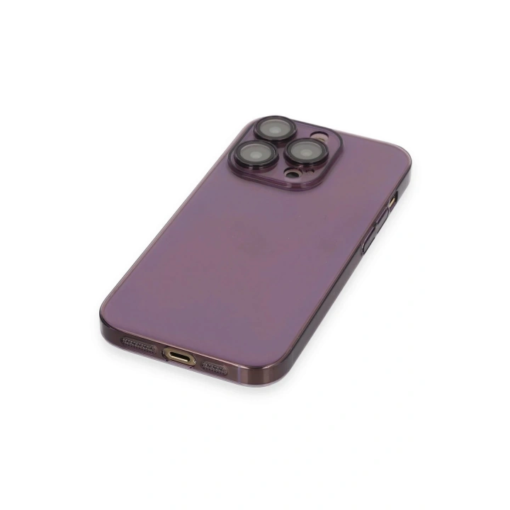 BFS iPhone 13 Pro Kılıf Armada Lensli Kapak - Derin Mor