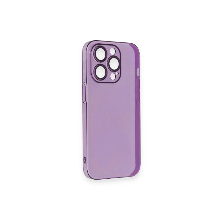 BFS  iPhone 13 Pro Kılıf Armada Lensli Kapak - Derin Mor