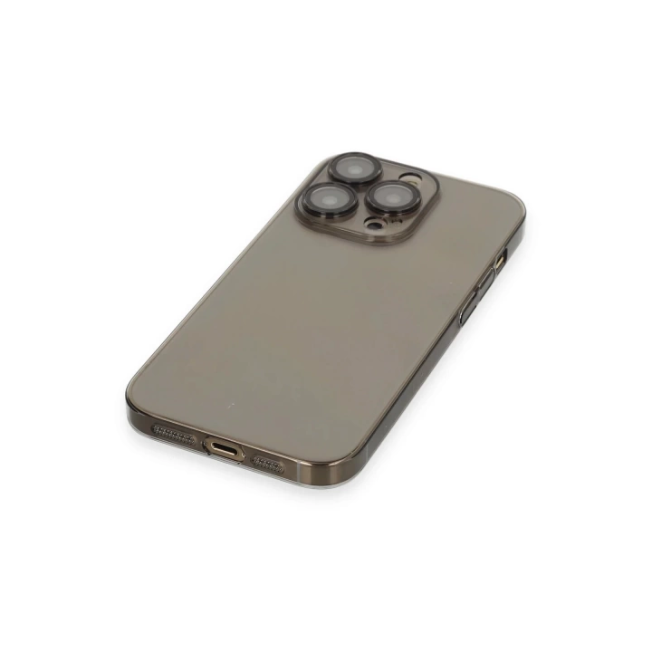 BFS  iPhone 13 Pro Kılıf Armada Lensli Kapak - Siyah