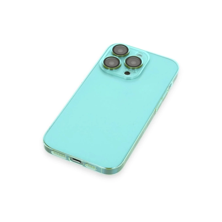 BFS  iPhone 13 Pro Kılıf Armada Lensli Kapak - Yeşil