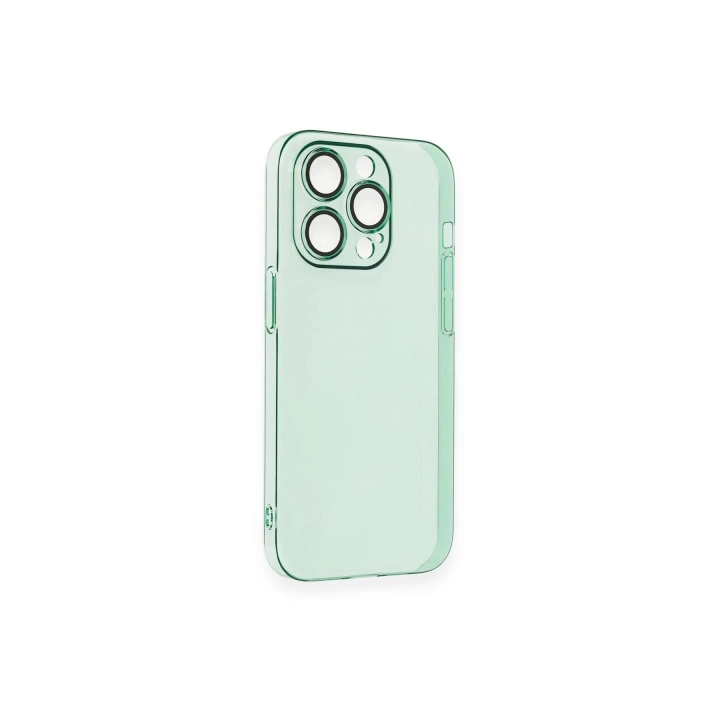 BFS  iPhone 13 Pro Kılıf Armada Lensli Kapak - Yeşil