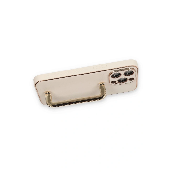 BFS  iPhone 13 Pro Kılıf Coco Elit Kapak - Gold