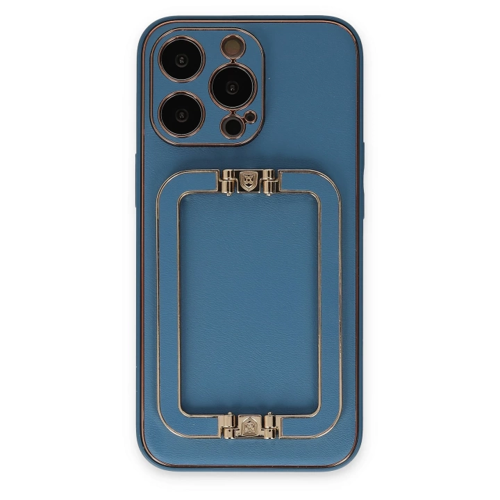 BFS  iPhone 13 Pro Kılıf Coco Elit Kapak - Mavi