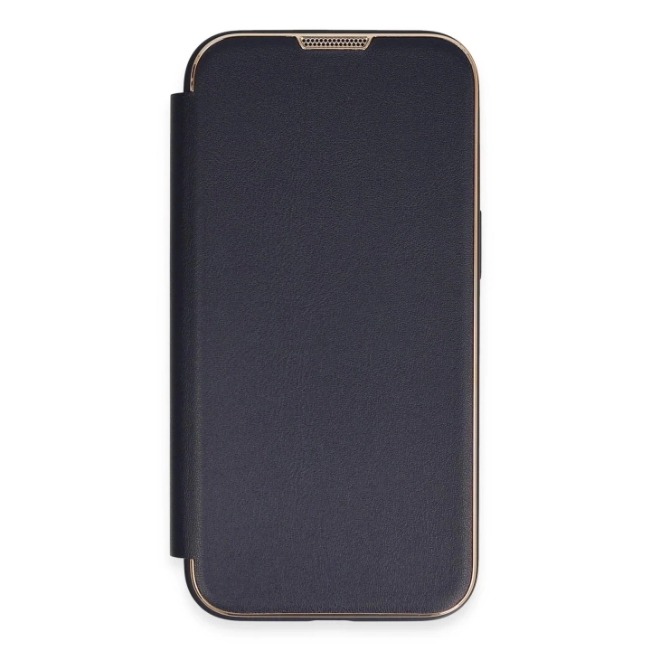BFS  iPhone 13 Pro Kılıf Dolpin Kapaklı - Lacivert