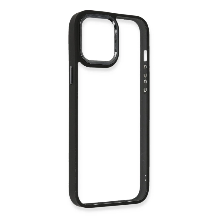 BFS  iPhone 13 Pro Kılıf Dora Kapak - Siyah