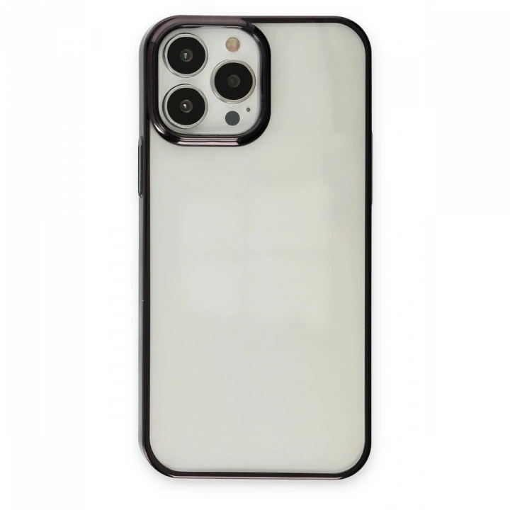 BFS  iPhone 13 Pro Kılıf Element Silikon - Siyah