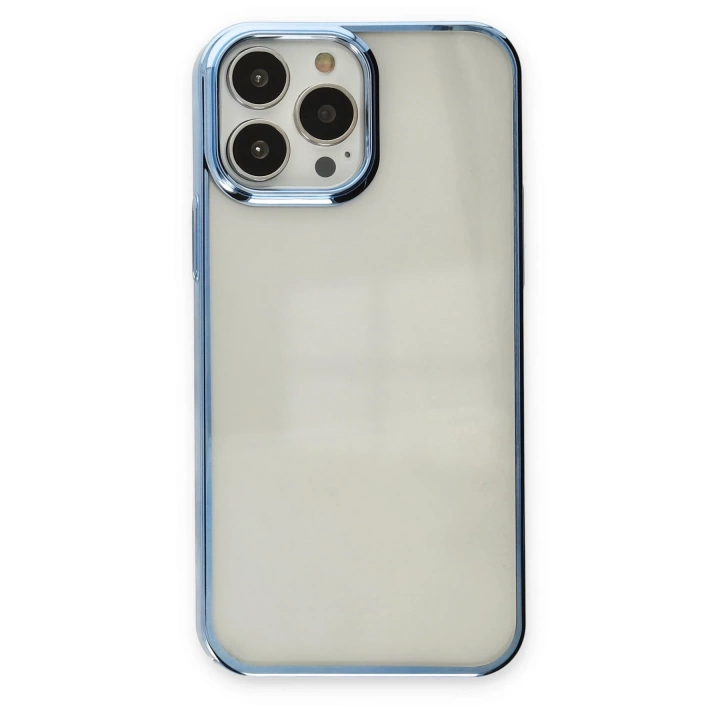 BFS  iPhone 13 Pro Kılıf Element Silikon - Sky Blue