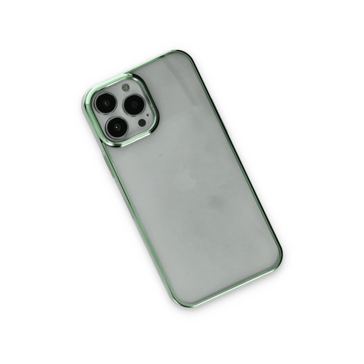 BFS  iPhone 13 Pro Kılıf Element Silikon - Yeşil