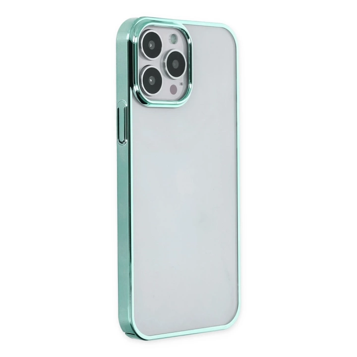 BFS  iPhone 13 Pro Kılıf Element Silikon - Yeşil